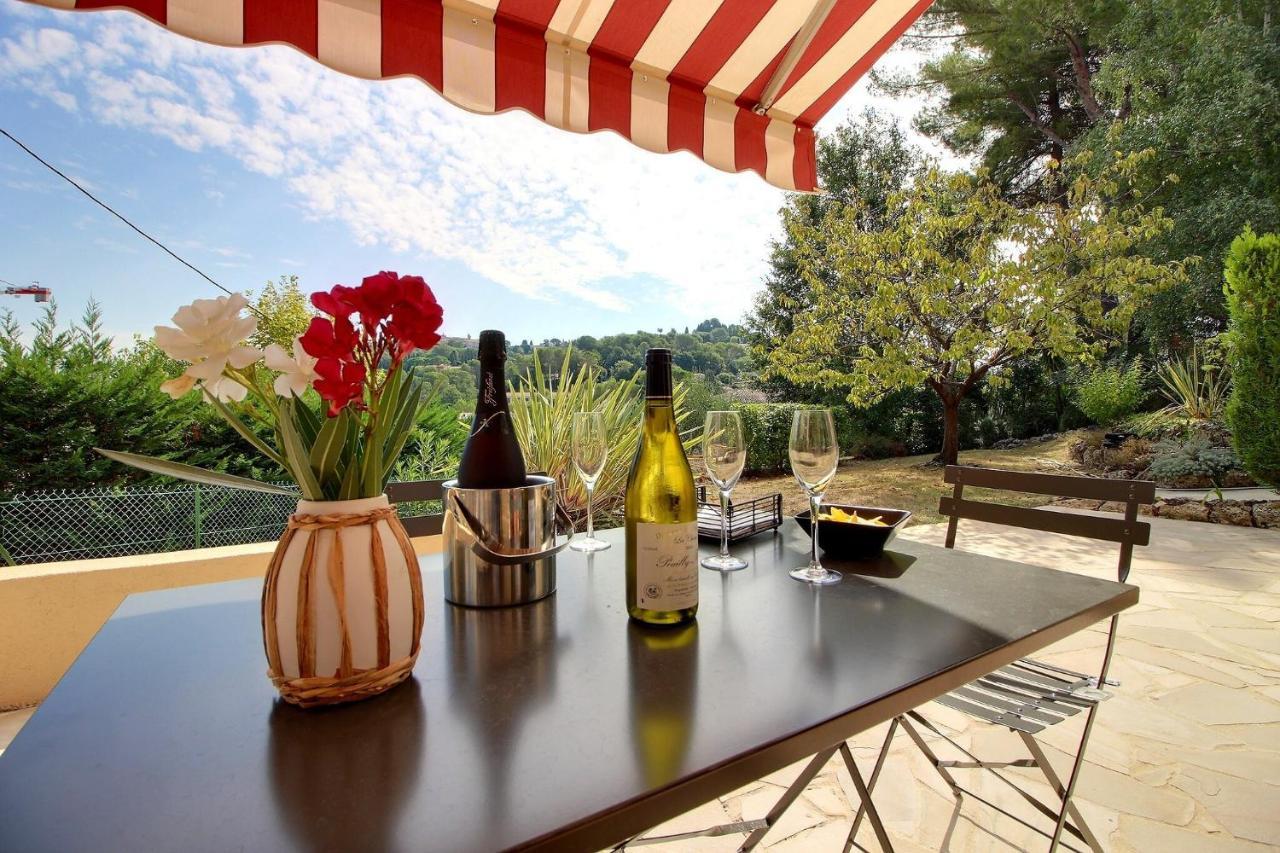Ferienwohnung Un Havre De Paix Au Coeur De Mougins Exterior foto